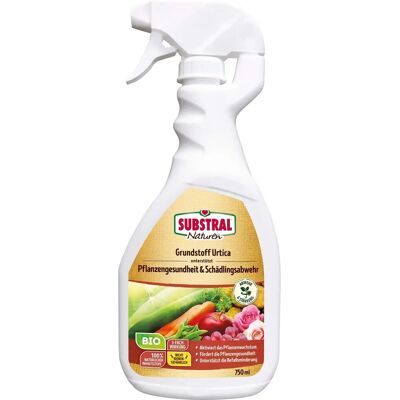 Substral Grundstoff Urtica Spray für Pflanzengesundheit & Schädlingsabwehr - Pflanzenschutz 750 ml Substral Grundstoff Urtica Spray für Pflanzengesundheit & Schädlingsabwehr - Pflanzenschutz 750 ml