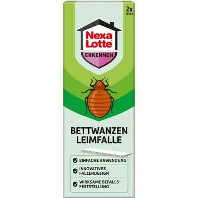 Nexa Lotte 2025 Bettwanzen Klebefalle - 2 Stück Nexa Lotte 2025 Bettwanzen Klebefalle - 2 Stück