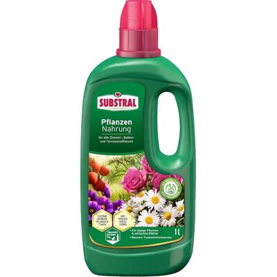 SUBSTRAL Rastliny Potraviny - 1000 ml - Publicité SUBSTRAL Rastliny Potraviny - 1000 ml - Publicité