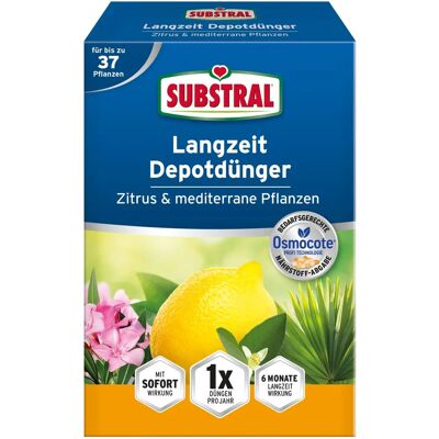 SUBSTRAL Langzeit Depotdünger für Zitrus & Mediterrane Pflanzen - Dünger SUBSTRAL Langzeit Depotdünger für Zitrus & Mediterrane Pflanzen - Dünger