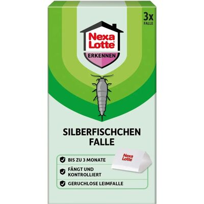 Nexa Lotte 2025 Silberfischchen Falle - Insektizidfrei Nexa Lotte 2025 Silberfischchen Falle - Insektizidfrei