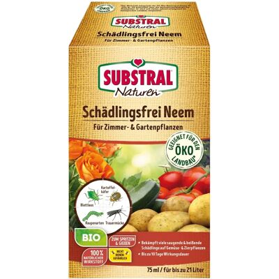 Naturen SUBSTRAL Organikus Neem - Parazita Mentes, 75 ml Naturen SUBSTRAL Organikus Neem - Parazita Mentes, 75 ml