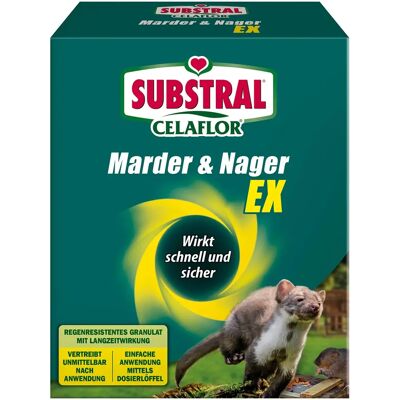 Substral Celaflor Marder & Nager EX - Nager- und Marderabwehrgranulat Substral Celaflor Marder & Nager EX - Nager- und Marderabwehrgranulat