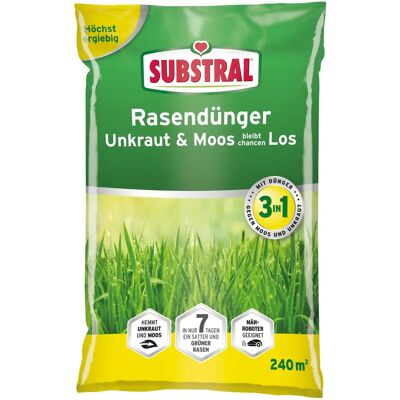 SUBSTRAL Rasendünger - Unkraut & Moos - 7,2kg SUBSTRAL Rasendünger - Unkraut & Moos - 7,2kg