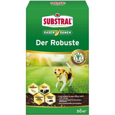 SUBSTRAL Semillas de Césped Robusto, 1 kg SUBSTRAL Semillas de Césped Robusto, 1 kg
