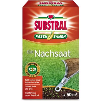 SUBSTRAL Rasensamen Nachsaat 1kg für 50m² SUBSTRAL Rasensamen Nachsaat 1kg für 50m²