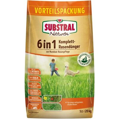 SUBSTRAL Natura 6 az 1-ben Komplett Gyepműtrágya SUBSTRAL Natura 6 az 1-ben Komplett Gyepműtrágya