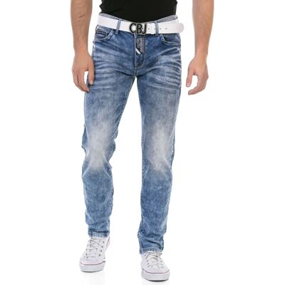 CIPO & BAXX Herren Regular Fit Jeans - Blau CIPO & BAXX Herren Regular Fit Jeans - Blau