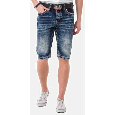 CIPO & BAXX Blaue Regular Fit Shorts - Shorts CIPO & BAXX Blaue Regular Fit Shorts - Shorts