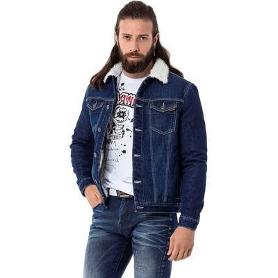 CIPO & BAXX - CJ294 - Blau - 100% Baumwolle - Jacke CIPO & BAXX - CJ294 - Blau - 100% Baumwolle - Jacke