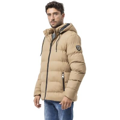 CIPO & BAXX Beigefarbene Steppjacke - Jacke CIPO & BAXX Beigefarbene Steppjacke - Jacke