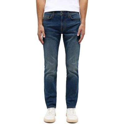 Mustang Model 3122-1008949 Blau Slim Fit Jeans - Jeans Mustang Model 3122-1008949 Blau Slim Fit Jeans - Jeans