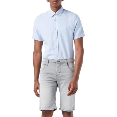 Mustang Chicago Shorts Regular Fit lichtgrijs - Shorts Mustang Chicago Shorts Regular Fit lichtgrijs - Shorts