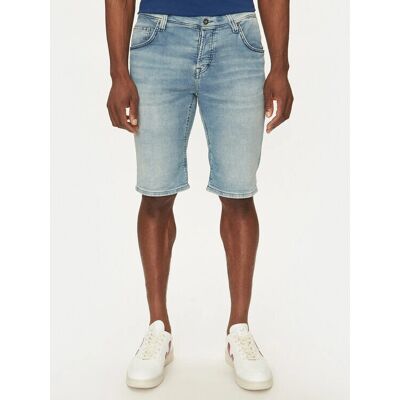 MUSTANG Chicago Regular Fit Blaue Denim-Shorts - Jeans Shorts MUSTANG Chicago Regular Fit Blaue Denim-Shorts - Jeans Shorts