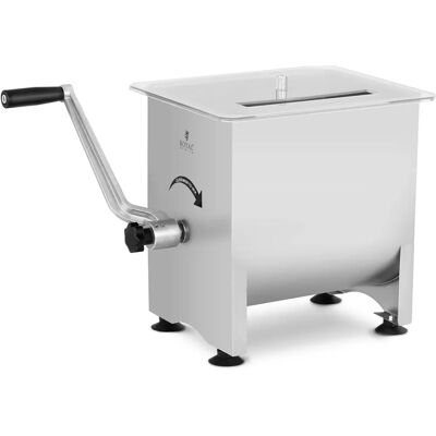 Royal Catering Vleesmenger - 16 L - roestvrij staal - handbediening - Vleesmenger Royal Catering Vleesmenger - 16 L - roestvrij staal - handbediening - Vleesmenger