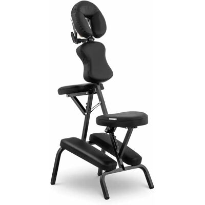 PHYSA Montpellier Zwart Vouwbare Massage Stoel - Rug & Nek Behandeling PHYSA Montpellier Zwart Vouwbare Massage Stoel - Rug & Nek Behandeling