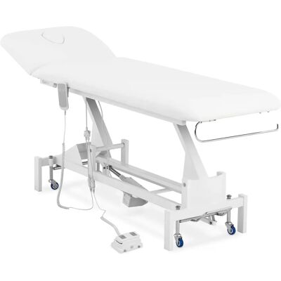 Physa LILLE WHITE Electric Massage Table - Adjustable Height, 200kg Capacity Physa LILLE WHITE Electric Massage Table - Adjustable Height, 200kg Capacity