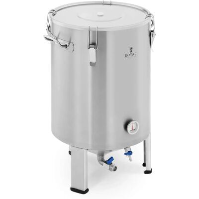 Royal Catering Fermentační nádoba - 60 L - Kuželová nerezová Royal Catering Fermentační nádoba - 60 L - Kuželová nerezová
