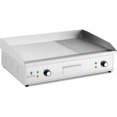 Royal Catering Sähköliesi - 727 x 420 mm - ribbali/kiiltävä - 3.000 W Royal Catering Sähköliesi - 727 x 420 mm - ribbali/kiiltävä - 3.000 W