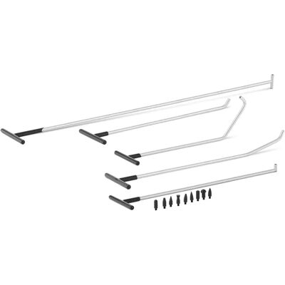 Kit de réparation de bosses en acier inoxydable MSW - 5 tiges - Outils de carrosserie - Publicité Kit de réparation de bosses en acier inoxydable MSW - 5 tiges - Outils de carrosserie - Publicité
