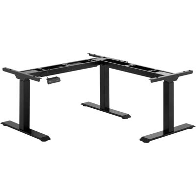 Fromm & Starck Adjustable Corner Desk Frame - Height: 58-123 cm - Width: 90-150 cm Fromm & Starck Adjustable Corner Desk Frame - Height: 58-123 cm - Width: 90-150 cm