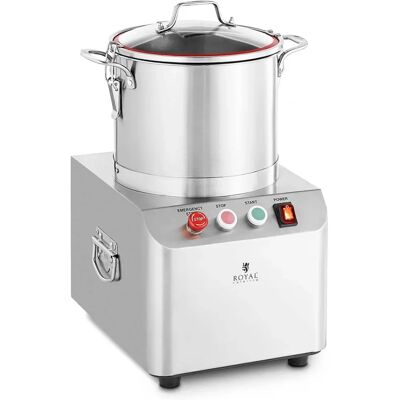 Royal Catering Coupe-viande - 1400 rpm - 10 L - Inox - Machine de Cuisine Royal Catering Coupe-viande - 1400 rpm - 10 L - Inox - Machine de Cuisine