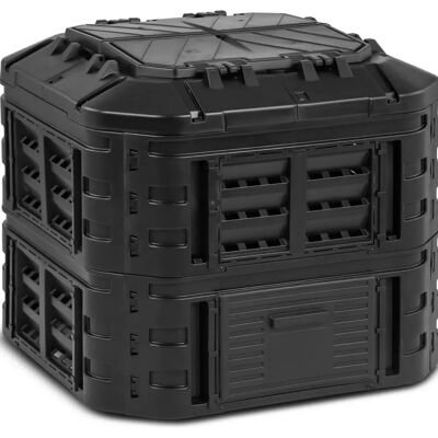 Hillvert Composteur de Jardin 600 L - Publicité Hillvert Composteur de Jardin 600 L - Publicité