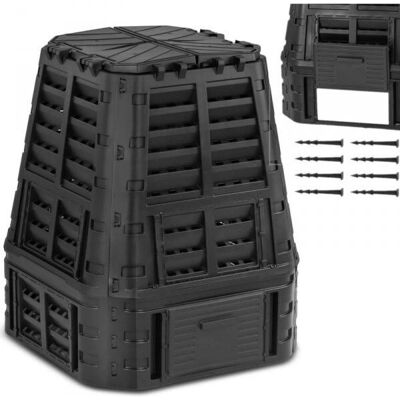 Hillvert recipient de compostare pentru gradina 740 L Hillvert recipient de compostare pentru gradina 740 L