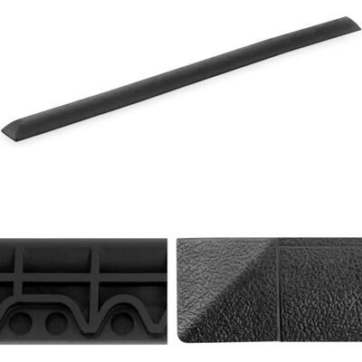 Profil de bordure pour tapis antifatigue - 975 x 54 mm - Publicité Profil de bordure pour tapis antifatigue - 975 x 54 mm - Publicité