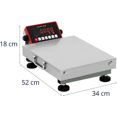 Steinberg Systems Plattformvåg - 30 kg - 300x400mm - kg/lb Steinberg Systems Plattformvåg - 30 kg - 300x400mm - kg/lb