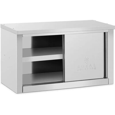 Royal Catering RCAT-90/40/50-C Stainless Steel Wall Cabinet - Sliding Doors Royal Catering RCAT-90/40/50-C Stainless Steel Wall Cabinet - Sliding Doors