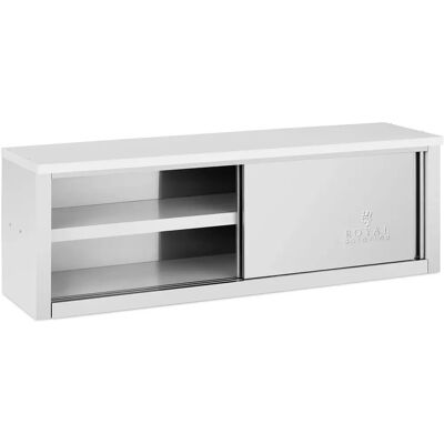 Royal Catering RCAT-150/40/50-C Wandregal aus Edelstahl - 1500x400x500 mm Royal Catering RCAT-150/40/50-C Wandregal aus Edelstahl - 1500x400x500 mm