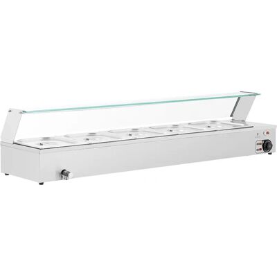 Royal Catering RCBM_GN1/2_4 - Sølv - Bain-marie Royal Catering RCBM_GN1/2_4 - Sølv - Bain-marie