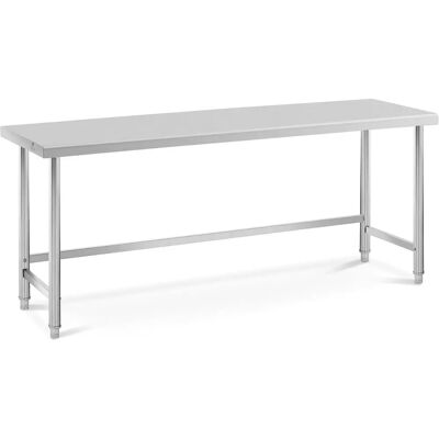 Royal Catering RCAT-200/60-PS Työpöytä ruostumattomasta teräksestä - 200x60cm - 95kg Royal Catering RCAT-200/60-PS Työpöytä ruostumattomasta teräksestä - 200x60cm - 95kg