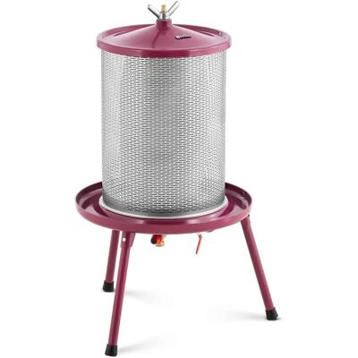 Royal Catering Wine Press - Stainless Steel/Iron - 40 l - 3 bar Royal Catering Wine Press - Stainless Steel/Iron - 40 l - 3 bar
