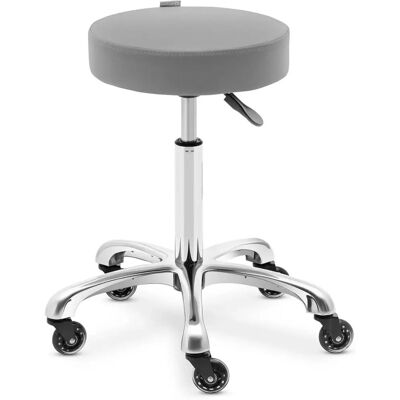 Tabouret réglable gris foncé physa - 540-720mm, 150kg - Publicité Tabouret réglable gris foncé physa - 540-720mm, 150kg - Publicité