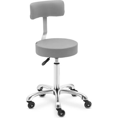 WELLS DARK GRAY Nastavitelná Židle - 540 - 720 mm - Ergonomická Kadeřnická Židle WELLS DARK GRAY Nastavitelná Židle - 540 - 720 mm - Ergonomická Kadeřnická Židle