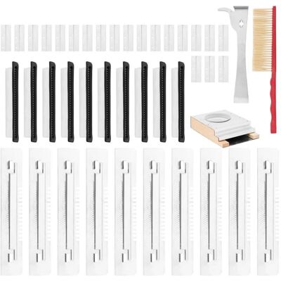 Wiesenfield Kit di apicoltura - 23 pezzi - Attrezzi e trappole per insetti - Attrezzatura apicoltura Wiesenfield Kit di apicoltura - 23 pezzi - Attrezzi e trappole per insetti - Attrezzatura apicoltura
