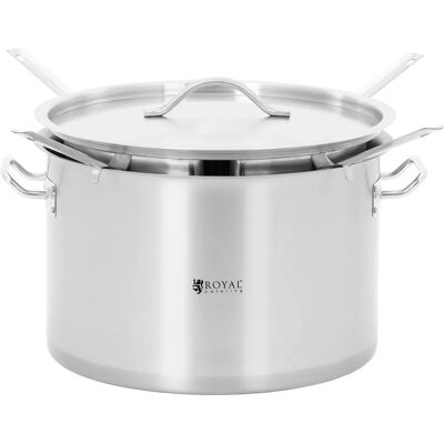 Royal Catering RCPP-400-3 - 31L Pastatészta főző edény 4 szitával Royal Catering RCPP-400-3 - 31L Pastatészta főző edény 4 szitával