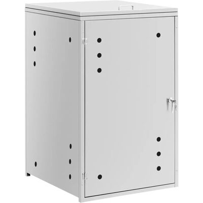 Uniprodo Contenitore per bidoni - 240 L - Discreto, Resistente alle intemperie Uniprodo Contenitore per bidoni - 240 L - Discreto, Resistente alle intemperie