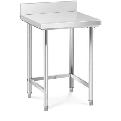 Royal Catering Stainless Steel Work Table - 64 x 64 cm - upstand - 200 kg capacity - Work Table Royal Catering Stainless Steel Work Table - 64 x 64 cm - upstand - 200 kg capacity - Work Table