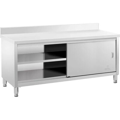 Royal Catering arbeidskap - Oppkant - 200 x 60 cm - 600 kg kapasitet Royal Catering arbeidskap - Oppkant - 200 x 60 cm - 600 kg kapasitet