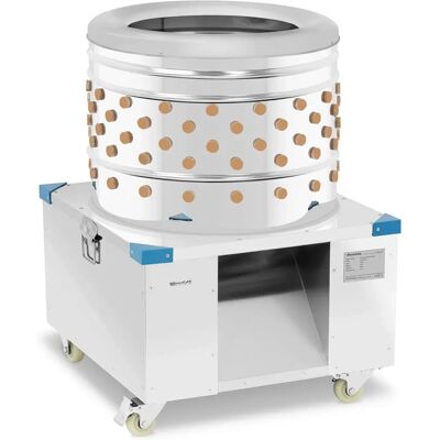 Wiesenfield Kycklingplockare - 1500W - 540 kg/h - Rostfritt stål - Kycklingplockare - Fjäderfäutrustning Wiesenfield Kycklingplockare - 1500W - 540 kg/h - Rostfritt stål - Kycklingplockare - Fjäderfäutrustning
