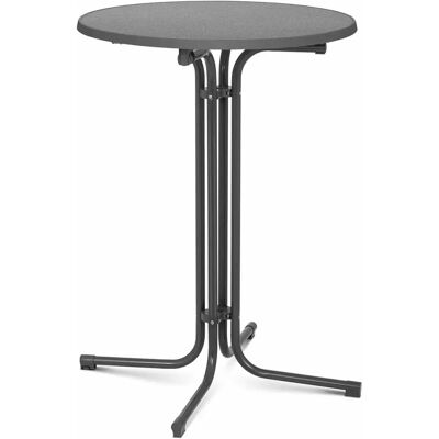 Royal Catering Korkeapöytä, Taitettava Ø 80 cm - Harmaa Royal Catering Korkeapöytä, Taitettava Ø 80 cm - Harmaa