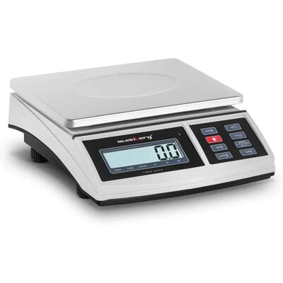 Bilancia da tavolo Steinberg SBS-TW-30C - 30kg, LCD, Nero/Argento Bilancia da tavolo Steinberg SBS-TW-30C - 30kg, LCD, Nero/Argento