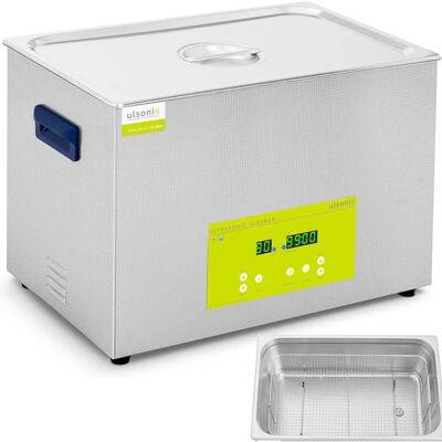 Ulsonix Ultrasonisk Rengjøringsmaskin - 30L - 40kHz - 600W - Degas - PROCLEAN 30.0S Ulsonix Ultrasonisk Rengjøringsmaskin - 30L - 40kHz - 600W - Degas - PROCLEAN 30.0S