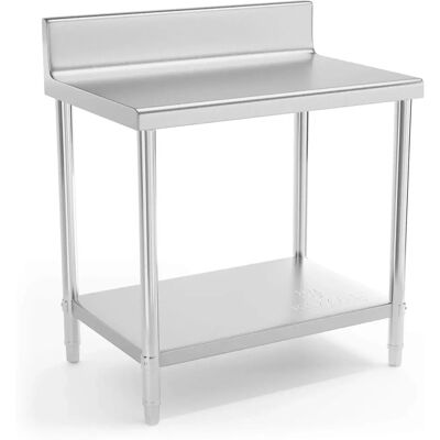 Tavolo da lavoro in acciaio inox Royal Catering - 90 x 60 cm - Portata 210 kg Tavolo da lavoro in acciaio inox Royal Catering - 90 x 60 cm - Portata 210 kg