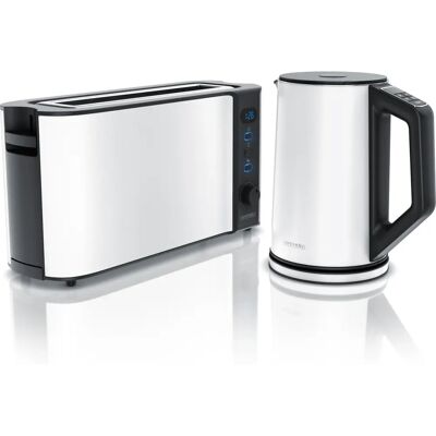 Arendo Weiß Toaster & Wasserkocher - Küchengerät Arendo Weiß Toaster & Wasserkocher - Küchengerät