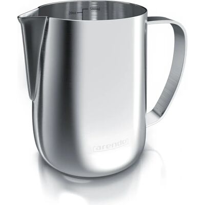 Arendo - Milchkännchen 600 ml - SUS 304 Edelstahl - Milchkännchen Arendo - Milchkännchen 600 ml - SUS 304 Edelstahl - Milchkännchen