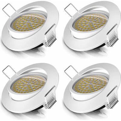 Brandson - LED-Deckenstrahler-Set 4x - 5W - 3000K Brandson - LED-Deckenstrahler-Set 4x - 5W - 3000K